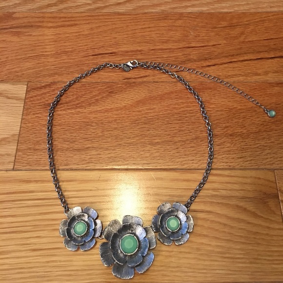 Lia Sophia Boho Floral Necklace - Picture 1 of 3